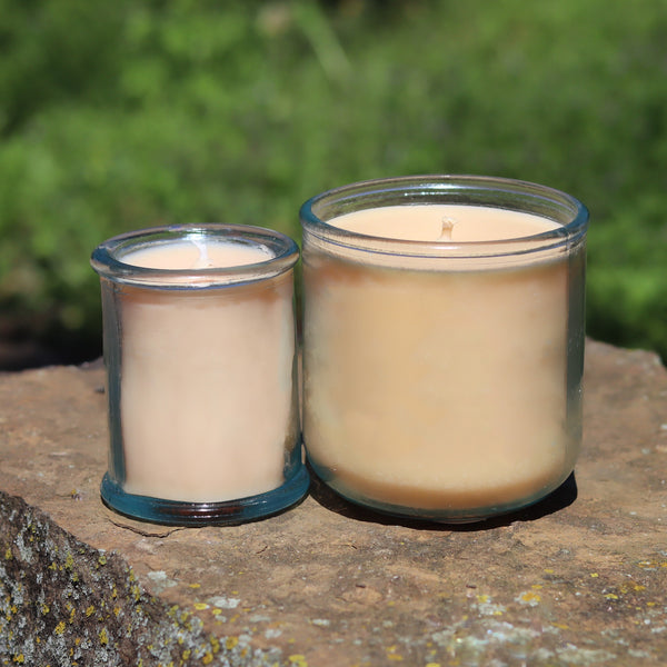 Coconut Wax Candle| 10 oz Recycled Spanish Glass